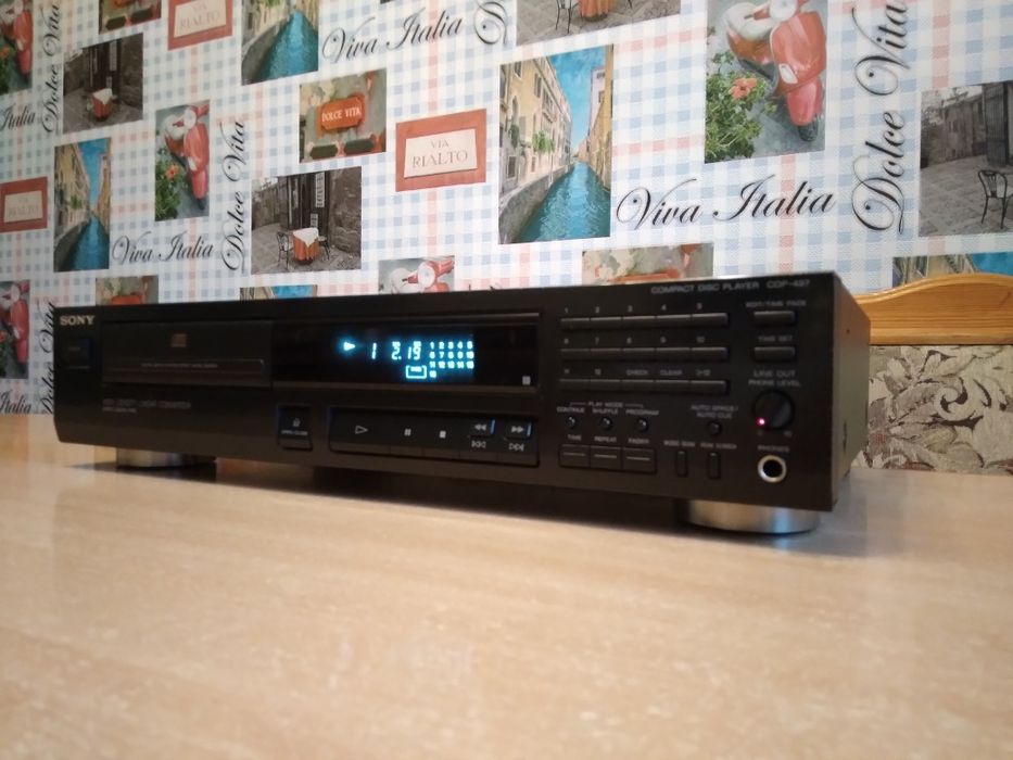 Проигрыватель CD Sony CDP-497,работоспособность 100%,АССОРТИМЕНТ!