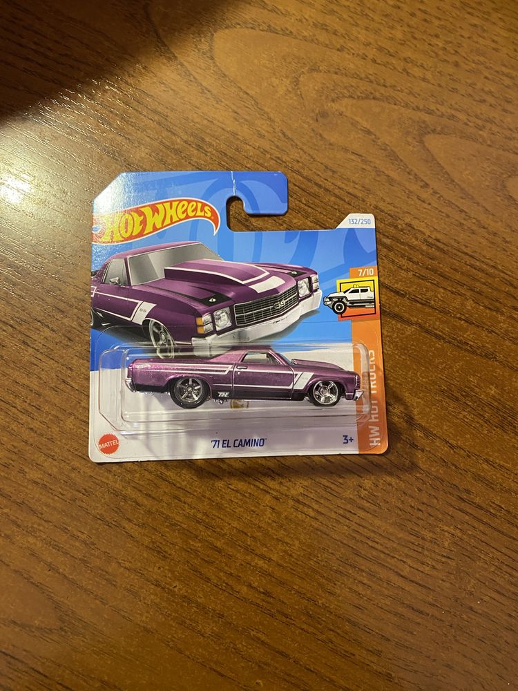 Продам колекційну машинку 71 el camino hot wheels sth