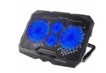 Podkładka Podstawka Chłodząca Do Laptopa 12-17 Cali Regulowana LED RGB
