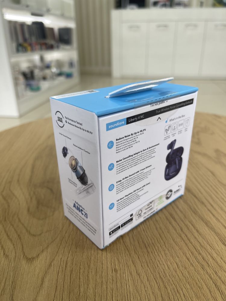Навушники Anker SoundCore Liberty 4 NC Black (A3953G11)