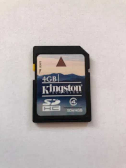 Karta pamięci 4GB Kingston Pamięć SDHC SD HC