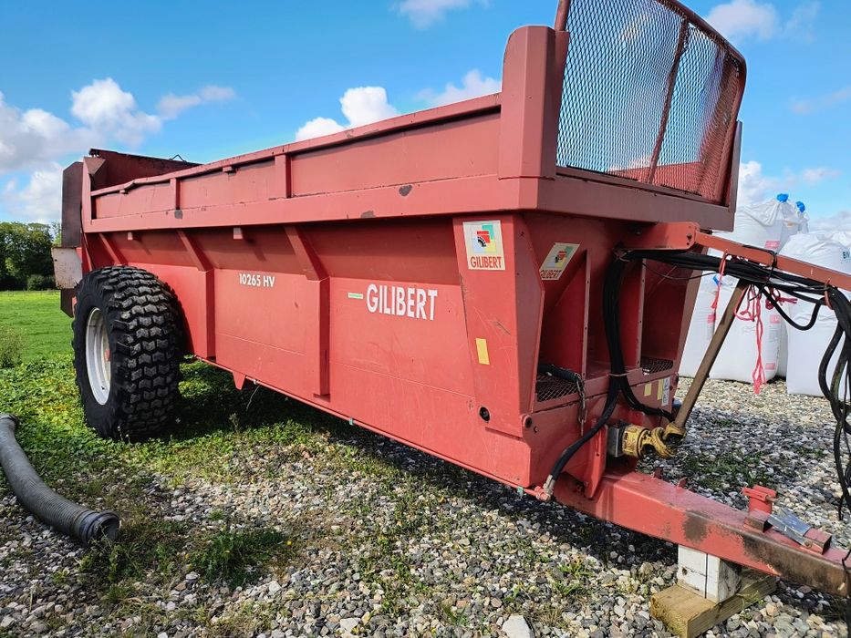 Rozrzutnik obornika Gilibert 16m3 13 Ton Rolland Jeantil Leboulch