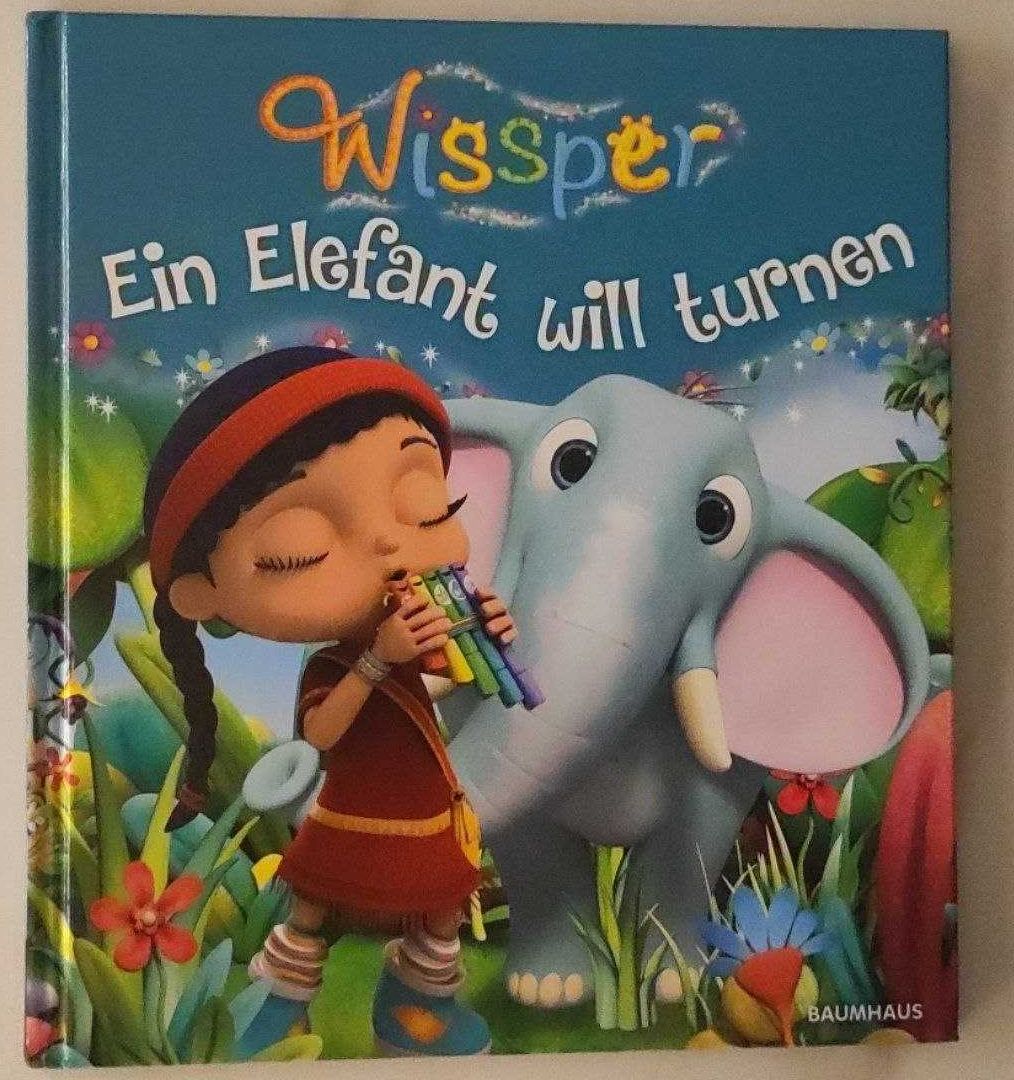 Ein Elefant will turnen Wissper