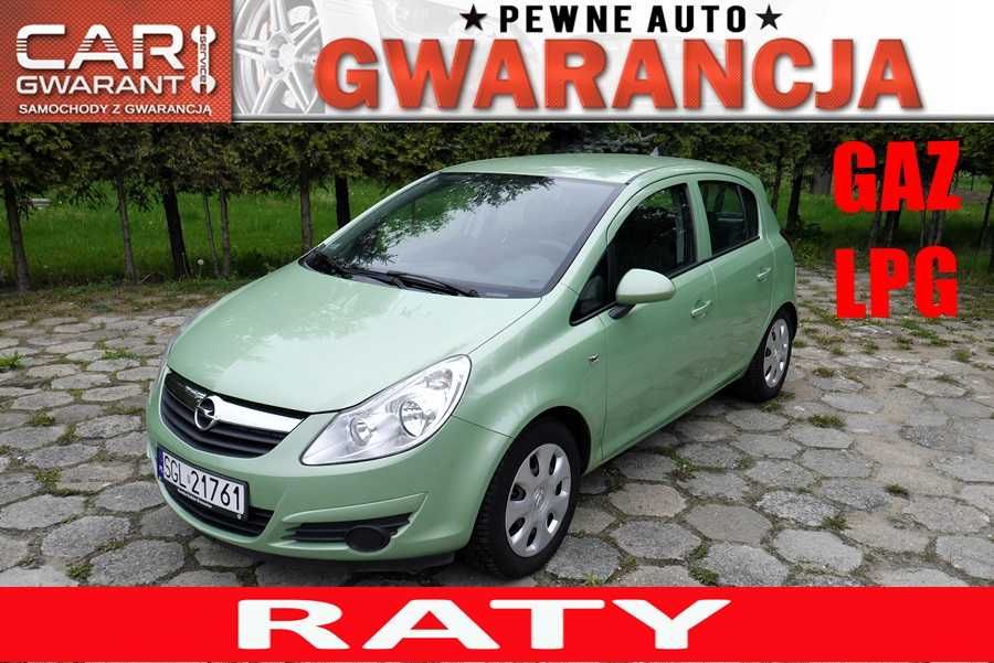 Opel Corsa D 1.2 Gaz Ładna Zadbana! Gwarancja Raty! Zamiana