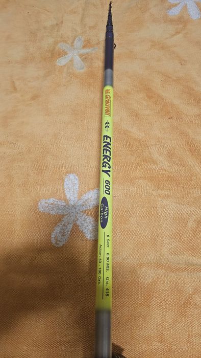 Cana grauvell energy 6 metros mais carreto shimano