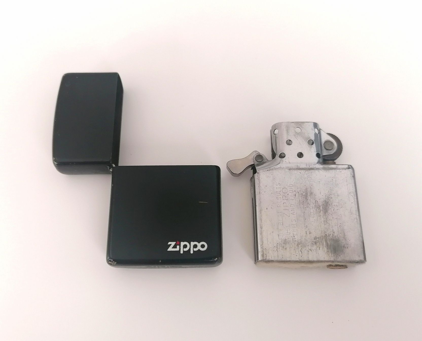 Stara Czarna Zippo z 1992 roku