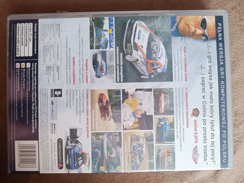 Gra PC CD-ROM Colin McRae Rally 3. Z roku 2003.