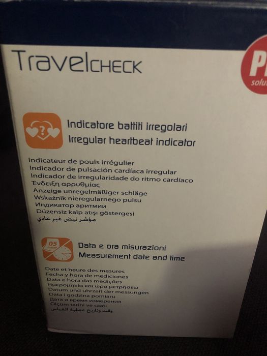 Medidor digital de pressão arterial automático Travel check