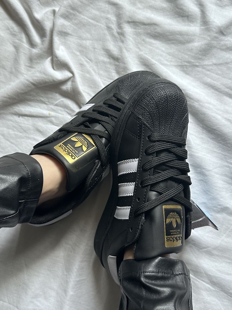 Кросівки Adidas Superstar Black Кроссовки Адідас Суперстар Адидас