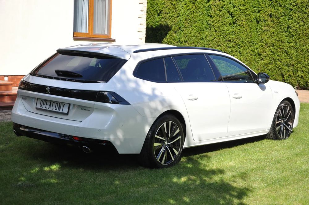 Peugeot 508 GT Plug-In Panorama Masaże Skóry Kamery Ledy Gwarancja Opłacony Płock