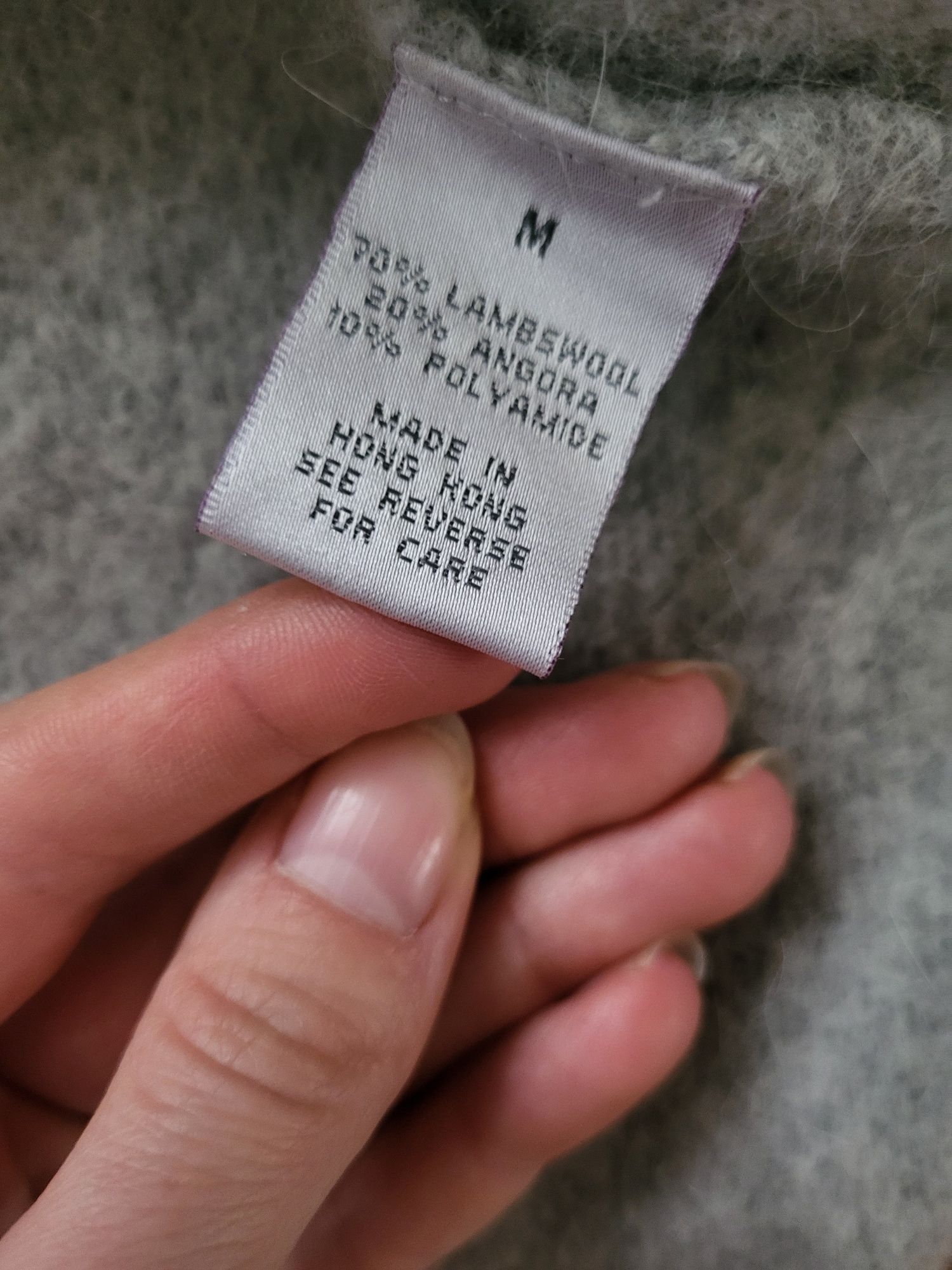 Sweter wełniany xs