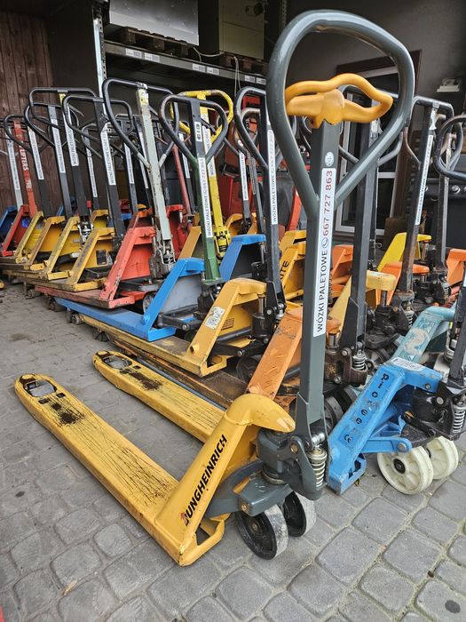 Wózek paletowy paleciak Jungenricht paleciak sztaplarka AM 2200