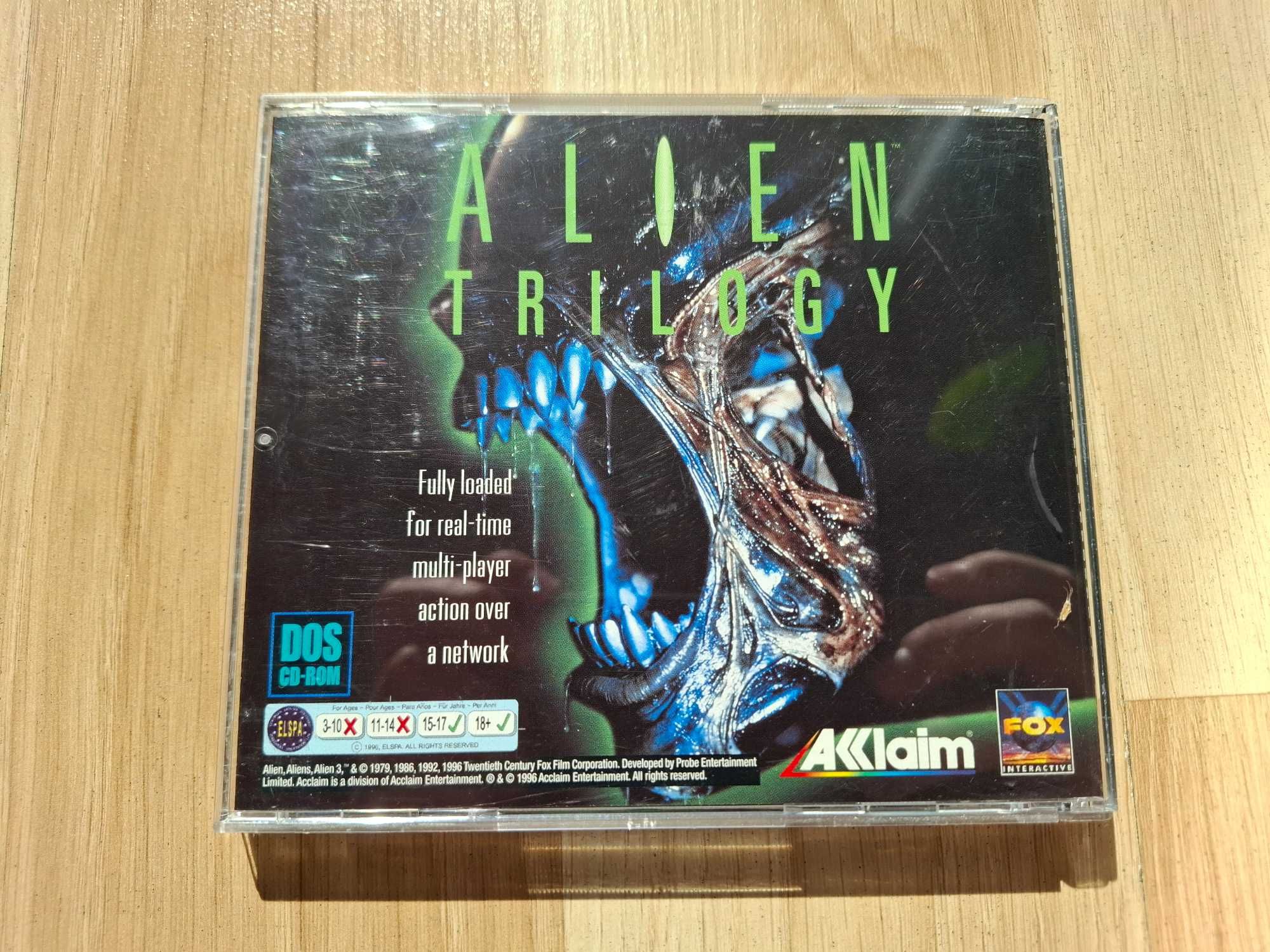 Alien Trilogy PC CD PL dos Win95 Acclaim kultowa gra