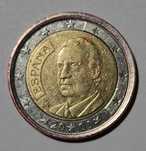 2 euros 2001 da Espanha  rara