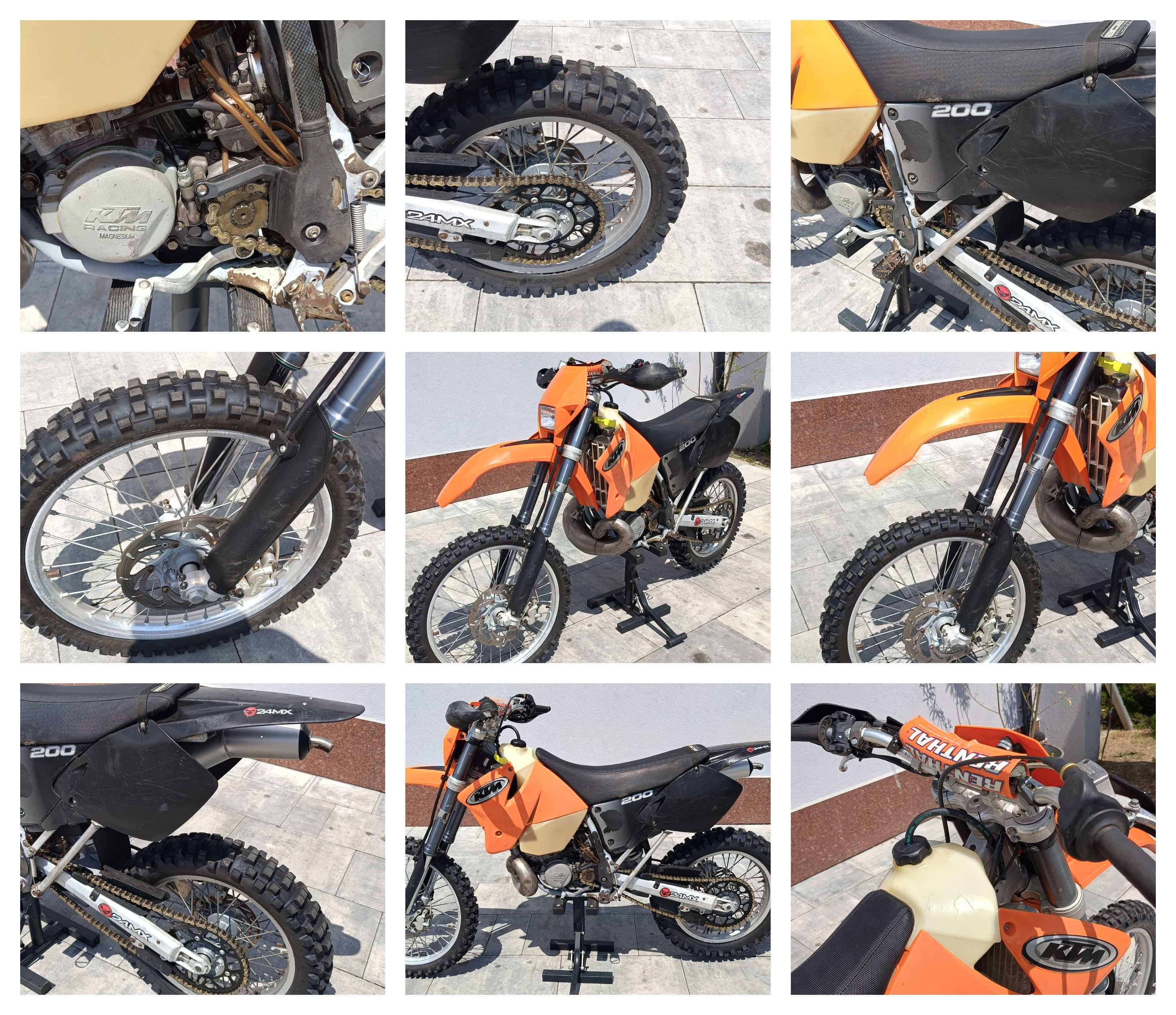 KTM EXC 200 GS, 2T, 2002 r. WP, raty na oświadczenie, transport!