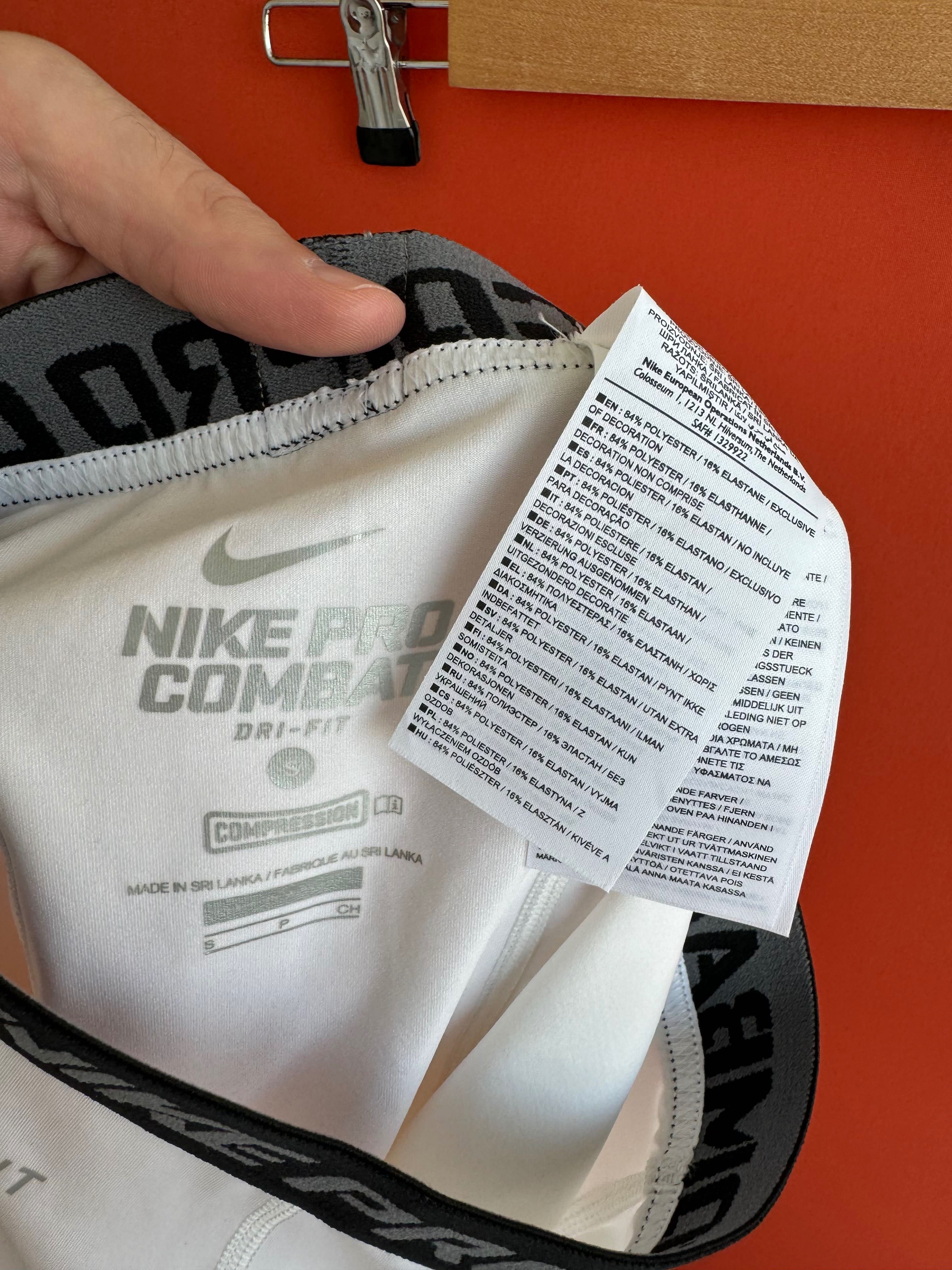 Nike Pro Combat чоловічі спортивні лосіни легінси тайтси розмір S
