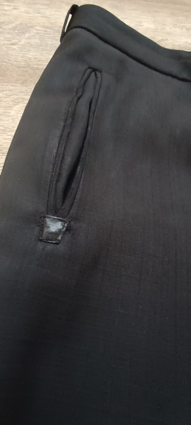 Klasyczny czarny męski garnitur trzyczęściowy XL