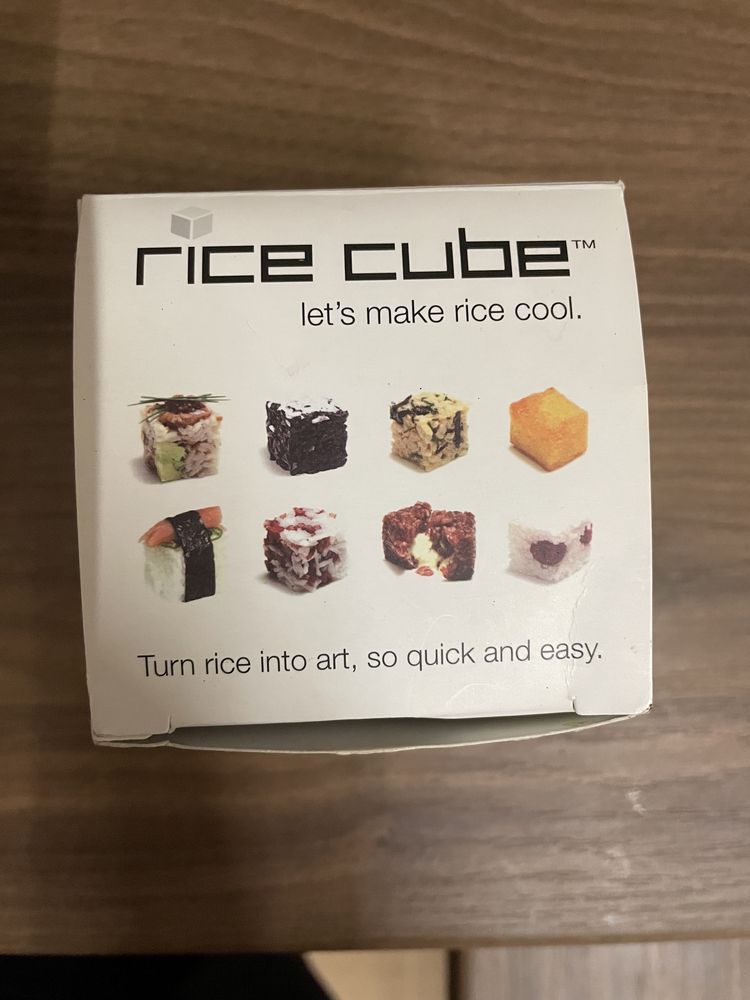 Rice cube - foremka do robienia kostek z ryżu, sushi