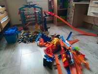 Duży zestaw Hot wheels