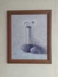 Obraz w ramie z plexi 40/50 kwiaty w wazonie
