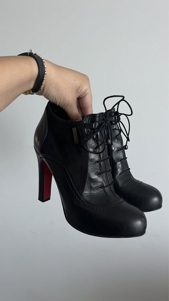 Świetne buty botki skóra naturalna kazar Bałdowski Badura Zara
