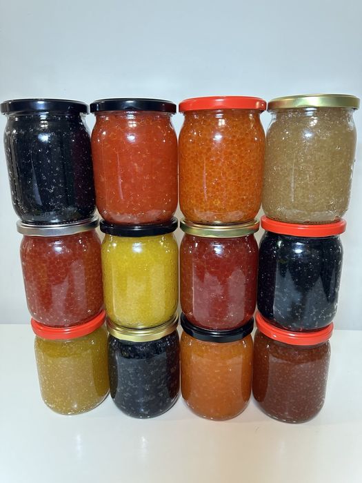 Икра 3 Вида На ваш вкус по 500 грамм за 900 .