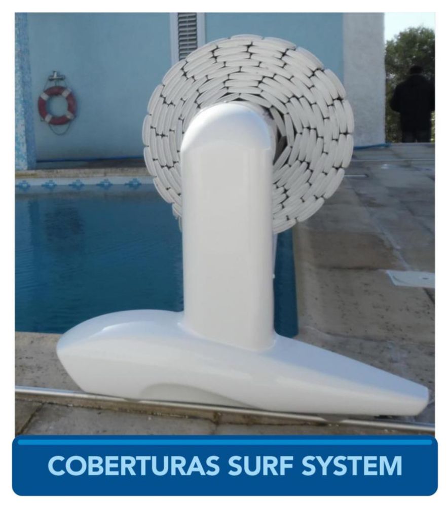 Mseguranca com cobertura na piscina Mergulho Salgado Piscinas