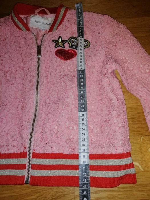 Олимпийка, ветровка, River Island для девочки на 11-12 лет