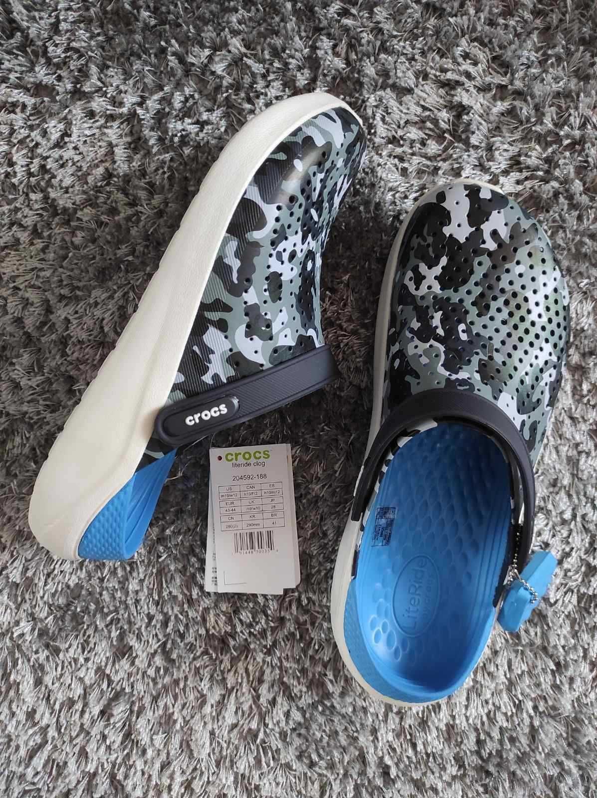 Crocs LiteRide крокси лайтрайд сабо 41,42,43,44 камуфляж
