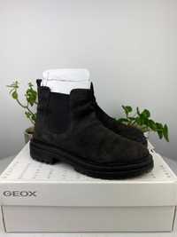 czarne buty botki sztyblety wsuwane geox d iridea b r. 41 n122