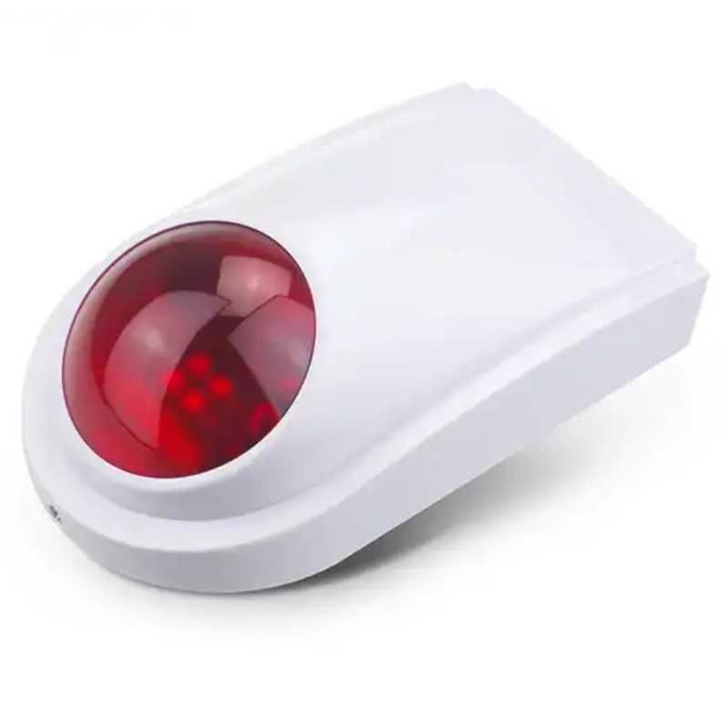 Bezprzewodowa Syrena Zewnętrzna Alarm 120Db 433Mhz