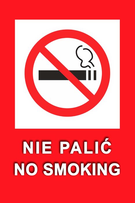 tablice zakaz palenia