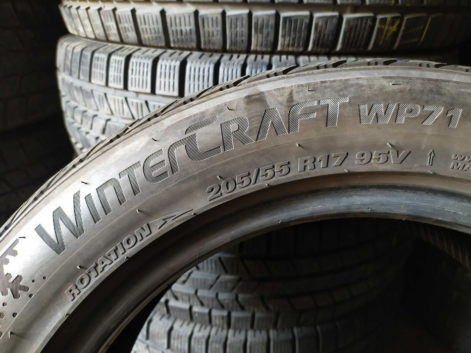 Шини зима пара R 17 205/55 Kumho WinterCraft WP71