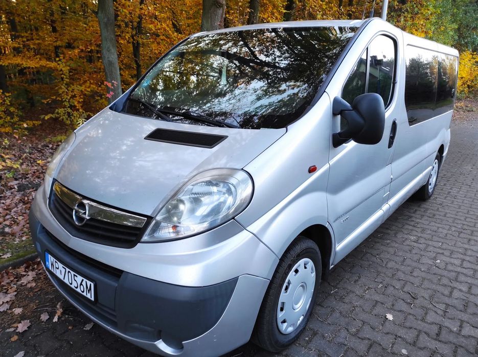 Opel Vivaro 2.0DCI Klima Nawiewy Na Tył Long Tempomat Hak Prywatne Auto
