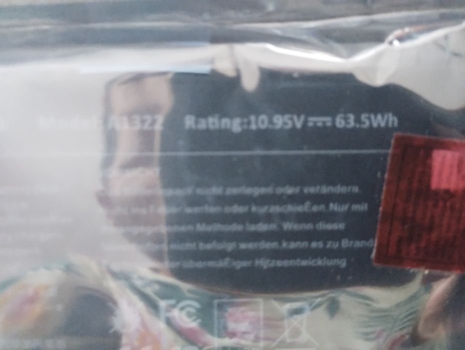 Bateria do laptopa MacBook 13pro A1322