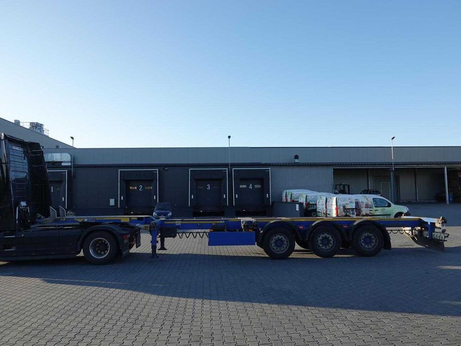 Naczepa podkontenerowa Broshuis 3UCC-39 2012r