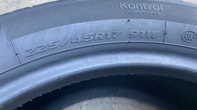 oL.8690 Opony 225/45R17 Hankook Ventus S1 Evo2 K117B 4szt RUDA ŚLĄSKA