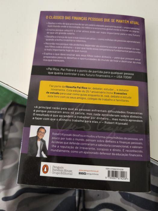 Livro Pai Rico Pai Pobre