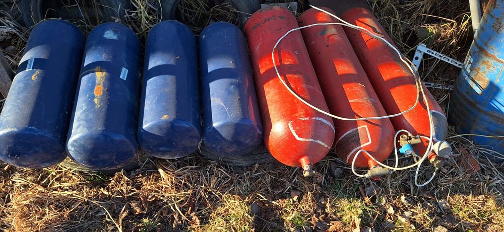 Балони високого тиску, Газ метан.