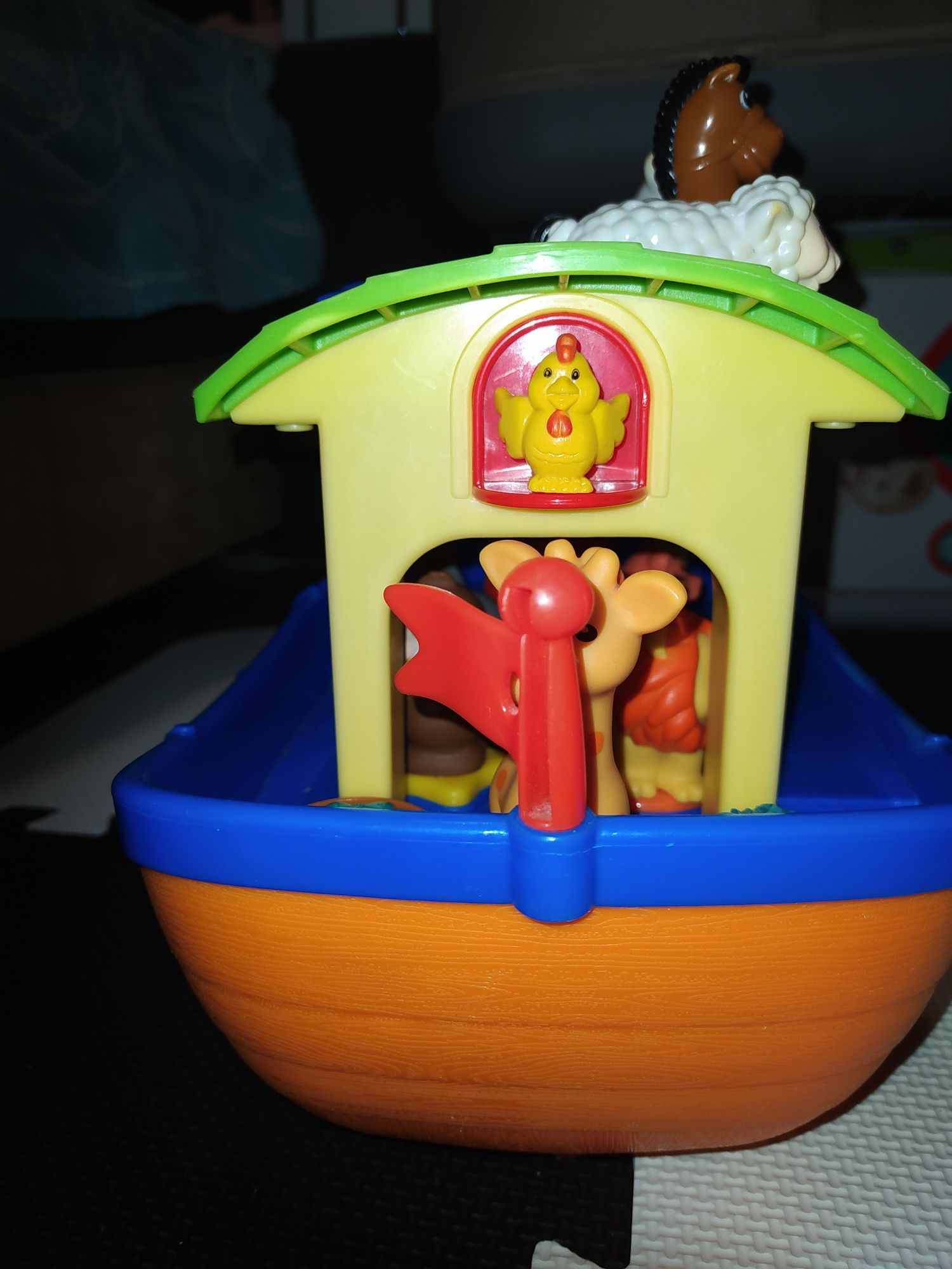Игровой набор Kiddieland Ноев ковчег, развивающие игрушки, сортер.

Дж