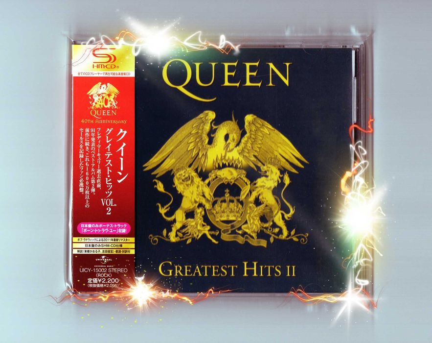 Queen Greatest Hits II 2011 SHM CD Japan