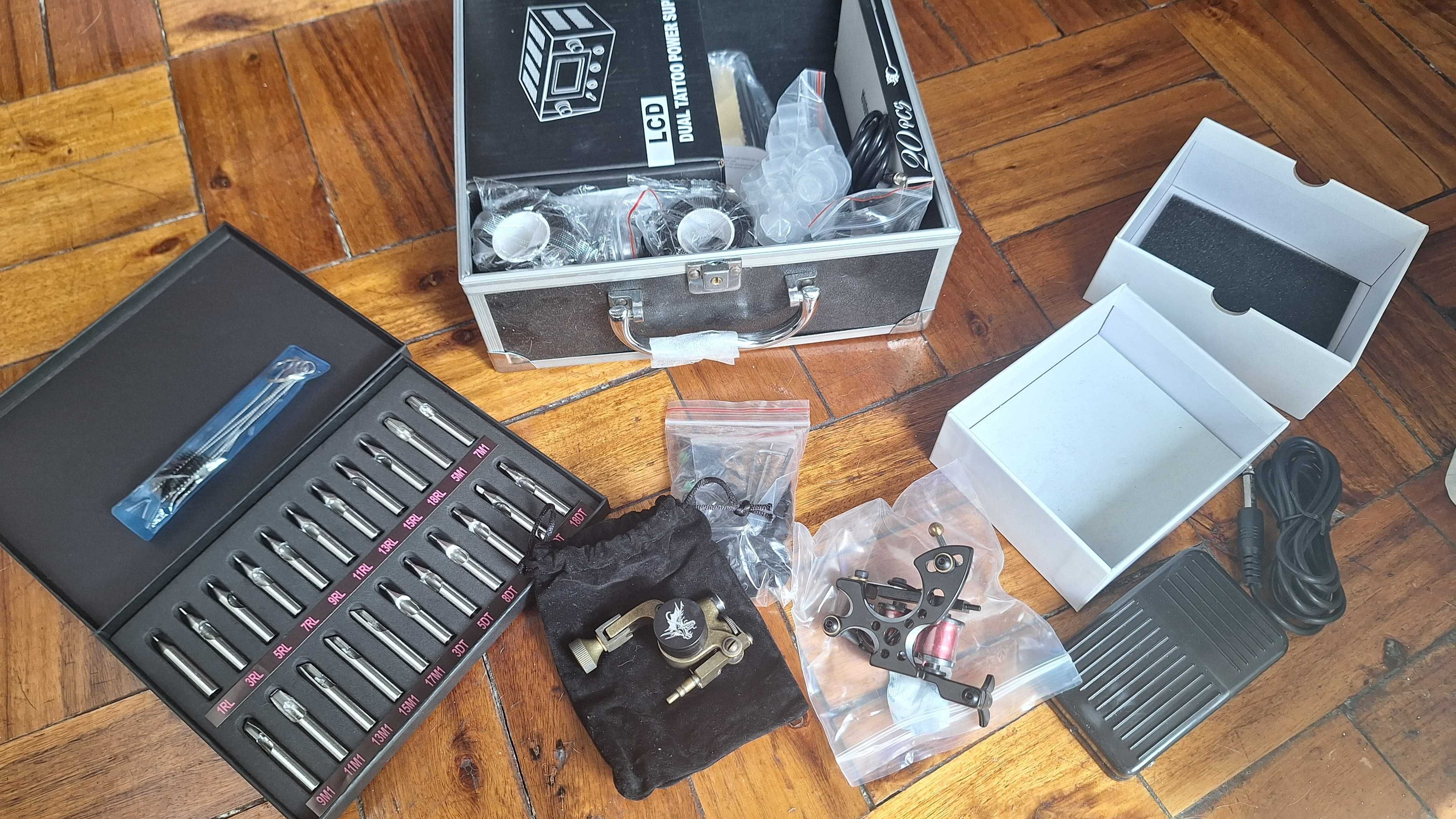 Kit de Tatuagem Completo - Novo
