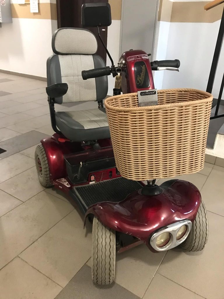 Shoprider-mercedes wsród elektrycznych skuterów  inwalidzkich