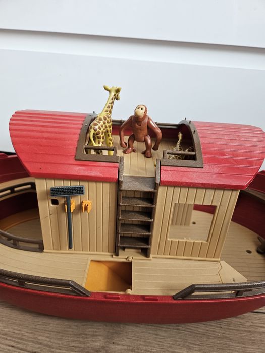 Arka Noego playmobil zwierzęta statek