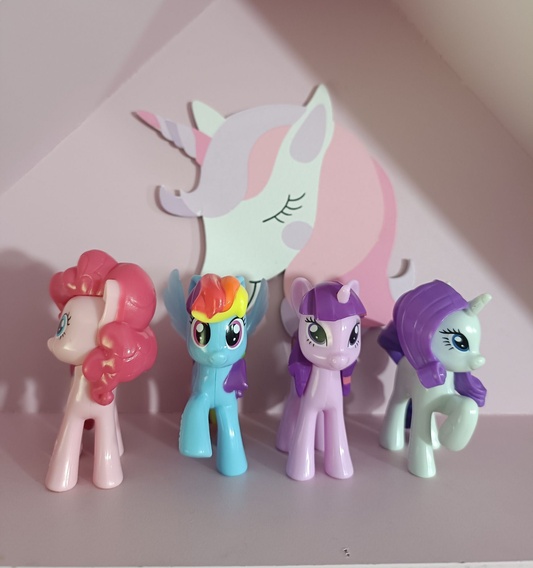 My Little Pony zestaw 4 kucyki Kinder G4 Hasbro figurka MLP
