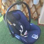 Ovo Cybex, modelo Cloud Z i size, cor azul marinho