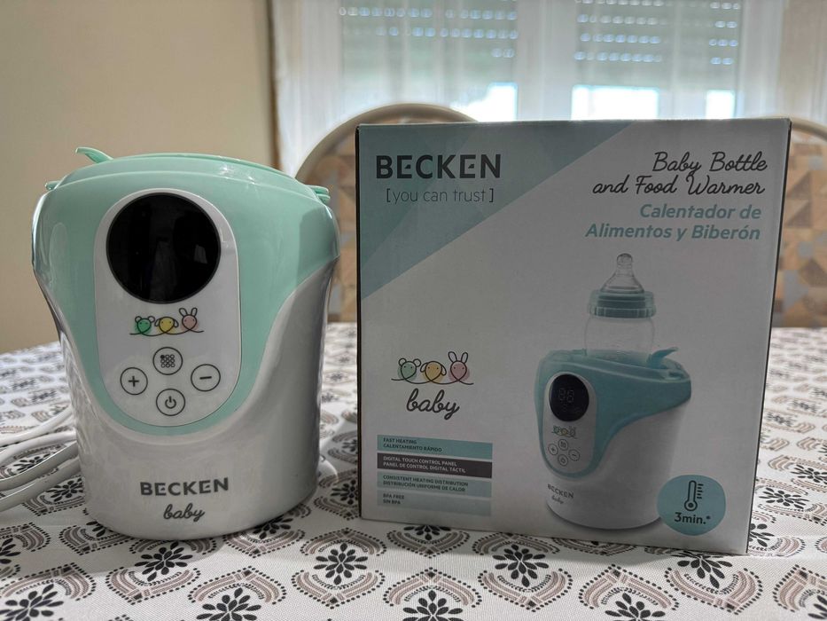 Aquecedor de Biberões BECKEN BABY BBFW-3014 — Aquecimento Rápido