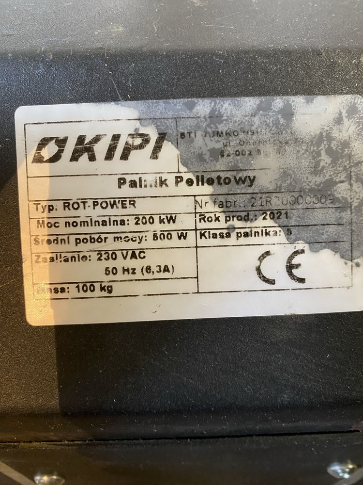 Palnik na pellet 200 kW ROT Kipi Sterow ecoMAX 920