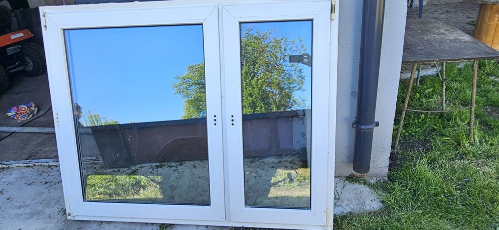 Okno dwuskrzydłowe 120x150