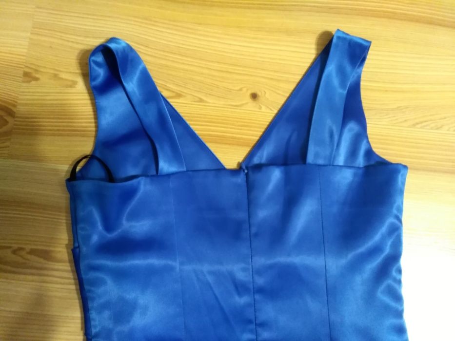 sukienka koktailowa do kolana R 36